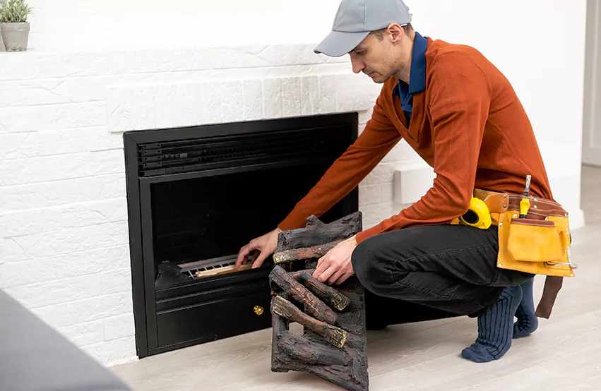 Wood Fireplace Repair in Mckinney, TX